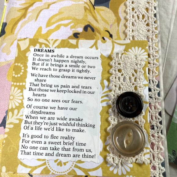 Travelers Notebook Inserts Decorative Refills Junk Journal Book with Ephemera u - Picture 3 of 10